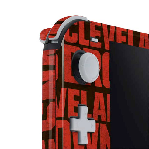 NFL Cleveland Browns - Blast Nintendo Switch Lite Skin